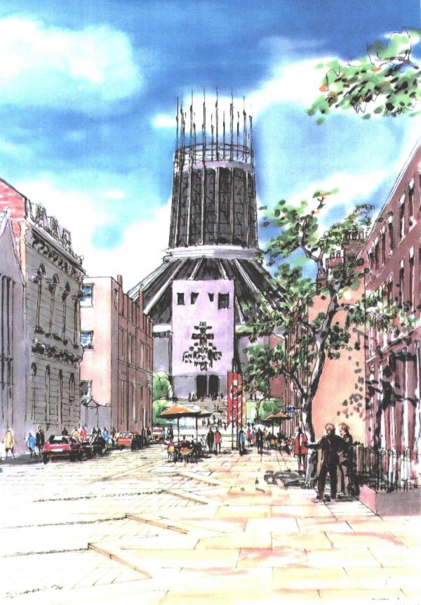 0.1996 Shona Coppin's vision of Hope Street (donated to HOPES) aa