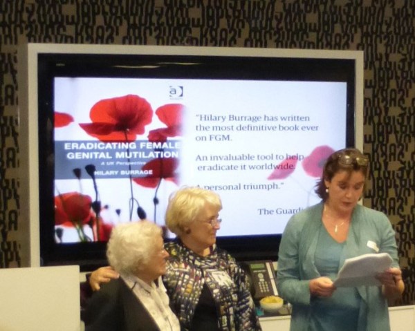 15.11.04 Eradicating FGM book launch, Guardian vPS